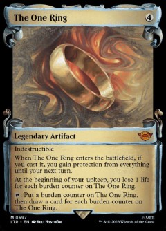 The One Ring The Lord of the Rings- Tales of Middle-earth Scroll Frame